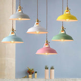 Round Cap Vintage Pendant Light