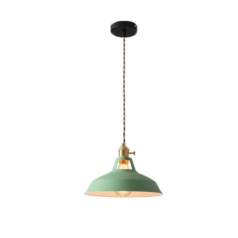 Round Cap Vintage Pendant Light