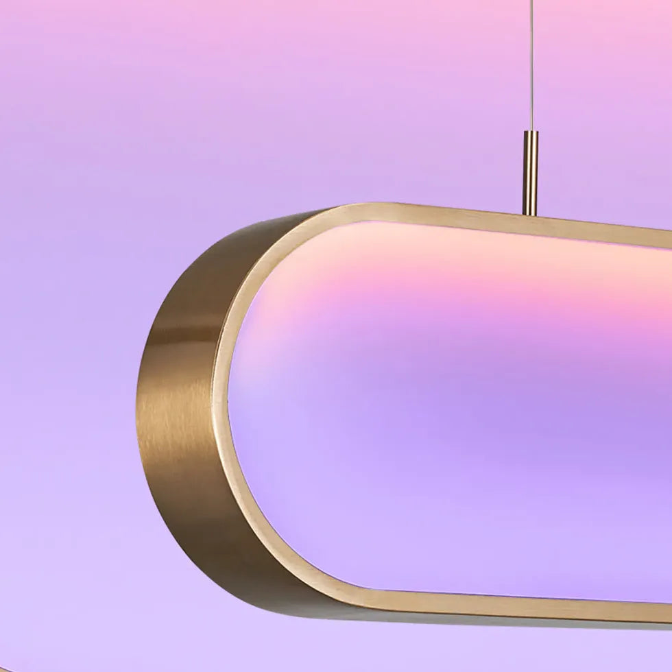 Simple and Round Kitchen LED Pendant Light