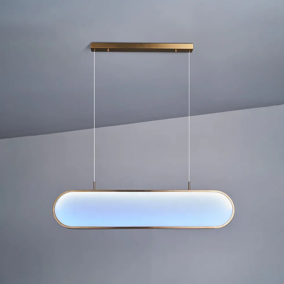 Simple and Round Kitchen LED Pendant Light