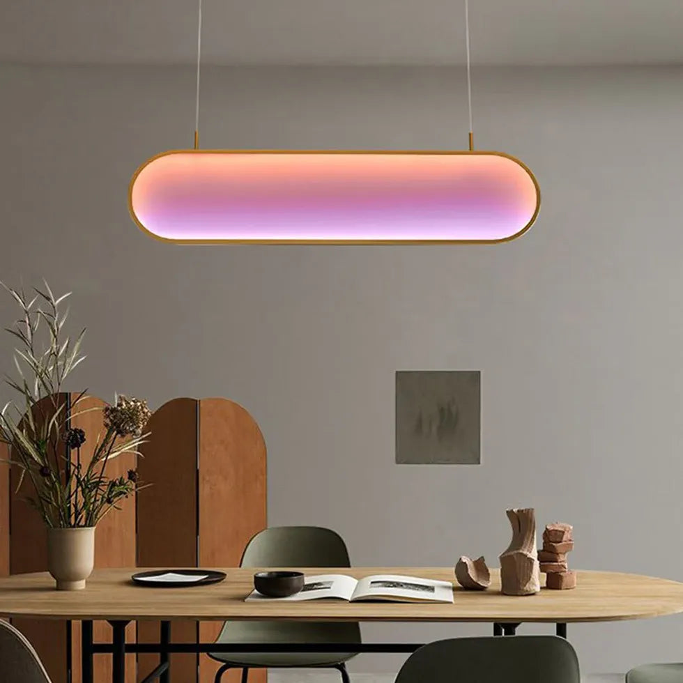 Simple and Round Kitchen LED Pendant Light