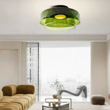 Multiple Coat Modern Glass Flush Ceiling Lights