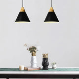 Morandi Multi-shaped Wood And Metal Pendant Light