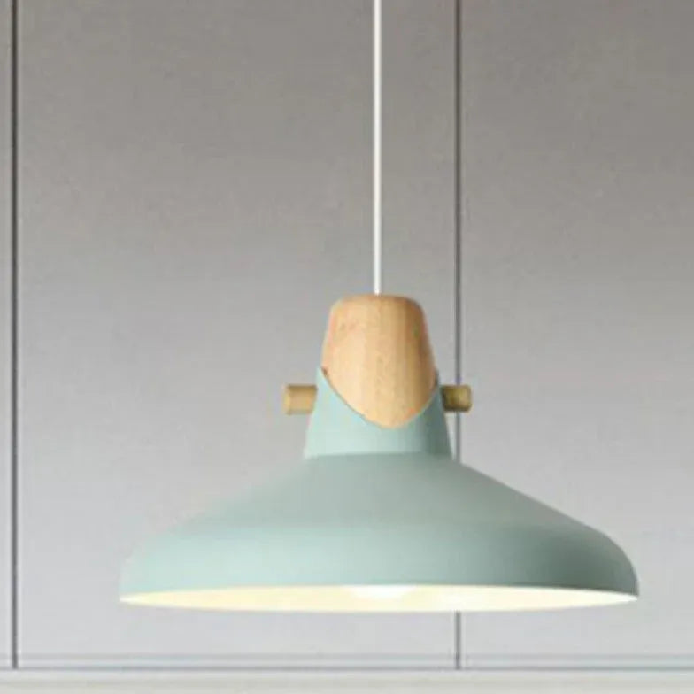 Green Bell Jar Kitchen Modern Pendant Light