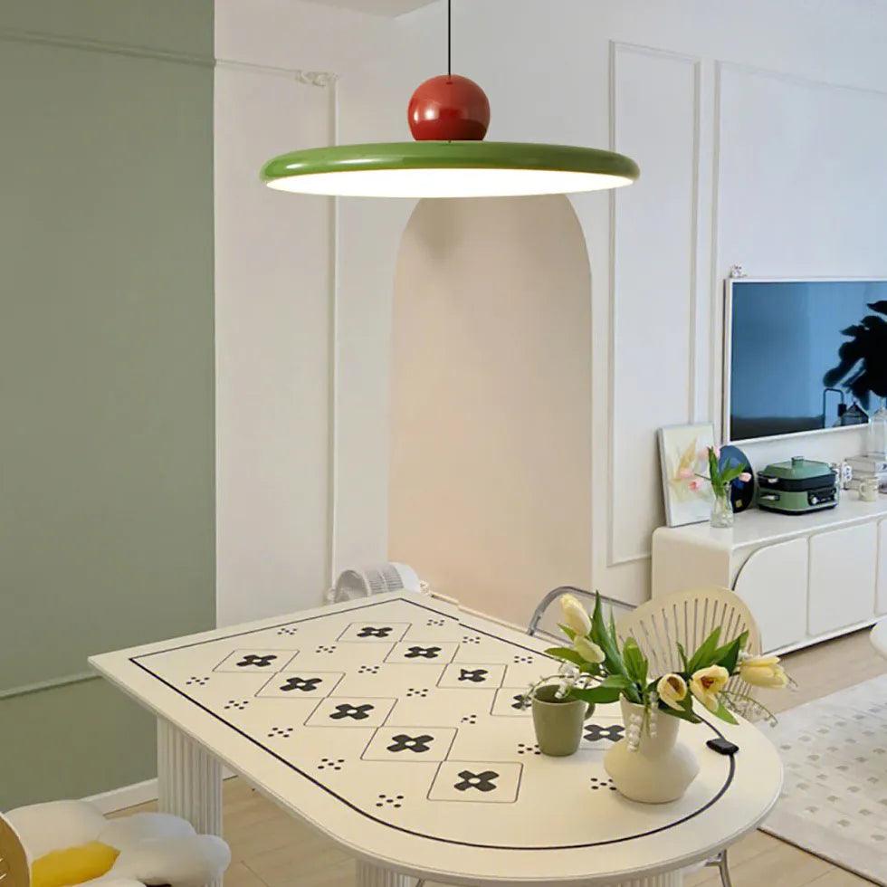 Cream UFO Modern Pendant Light Fitting