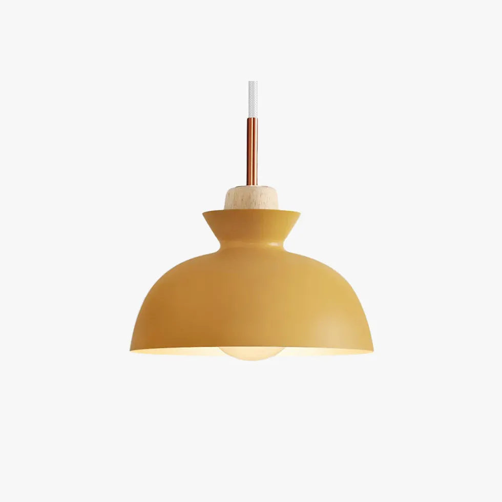 Black Semi-Spherical Minimalist Pendant Light