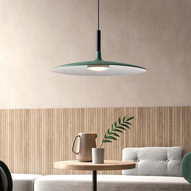 Plate Industrial Kitchen Pendant Light