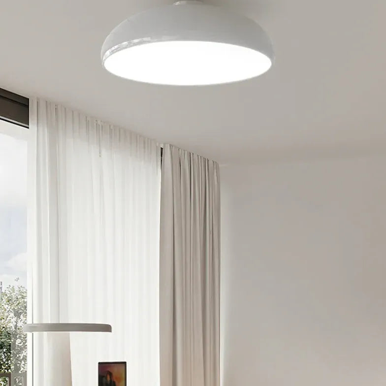 Black Smooth Led Modern Pendant Light