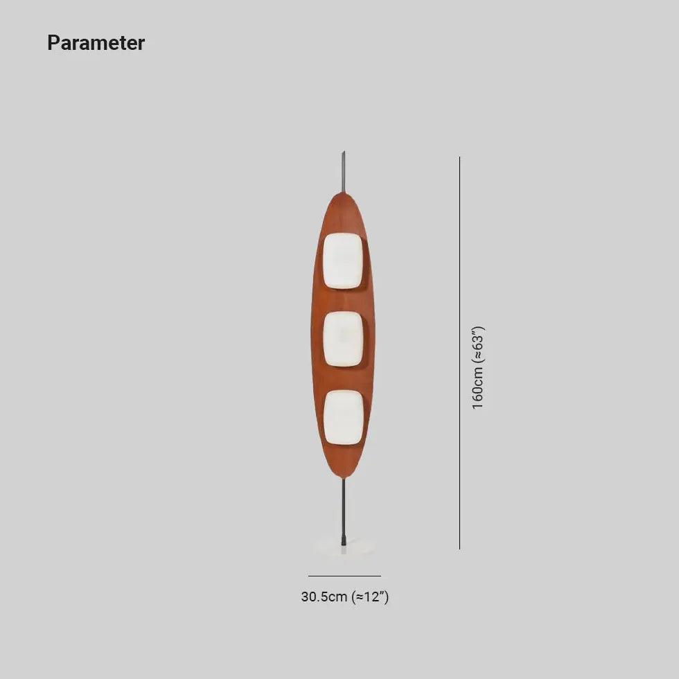 Floor Lamps with Vintage American Sailboat Design