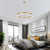 Multi-Ring Gold LED for Pendant Light