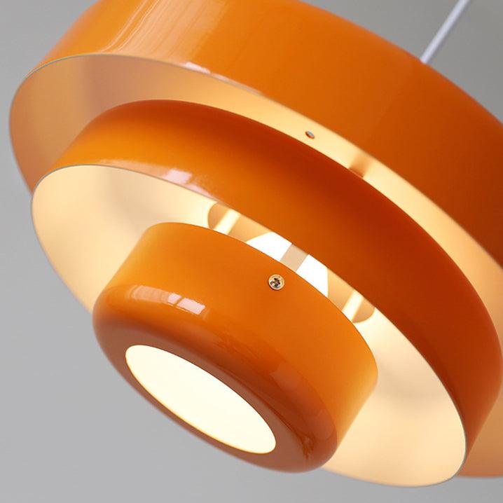 Nordic Design Orange Cake Pendant Light for Dining Room