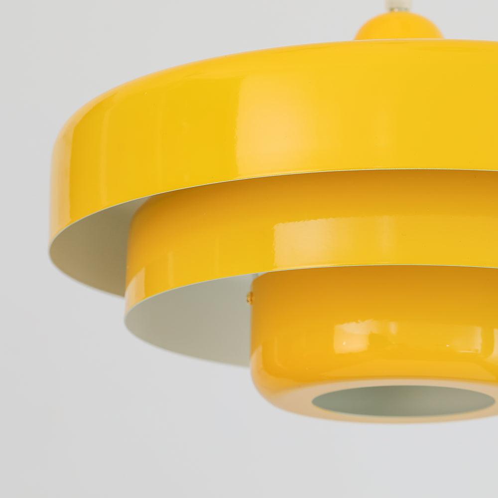 Nordic Design Orange Cake Pendant Light for Dining Room