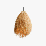 Broom Hanging Kitchen Rattan Pendant Light