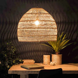 Bamboo Weaving Kitchen Rattan Pendant Light