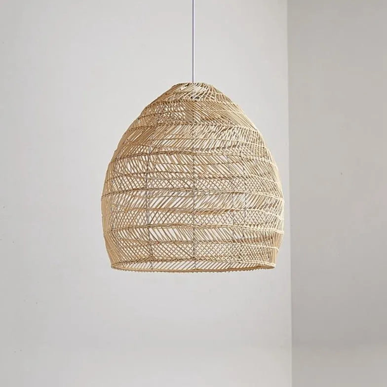 Bamboo Weaving Kitchen Rattan Pendant Light