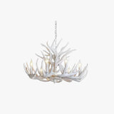 Natural Sculpture White Modern Chandelier