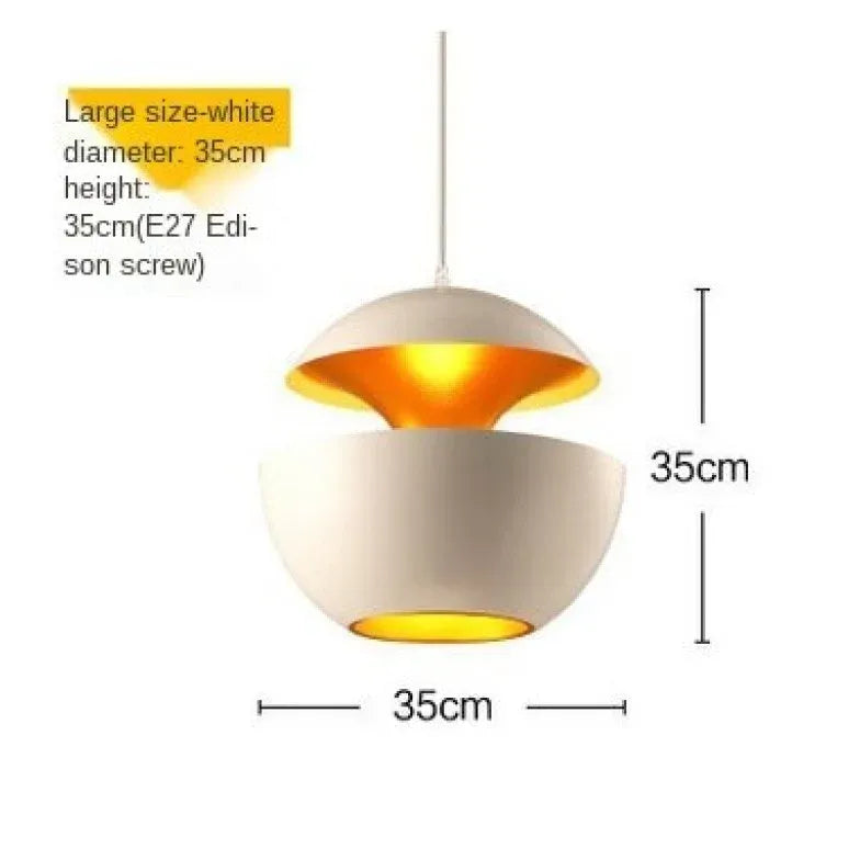 Apple Single Head Kitchen Led Pendant Light