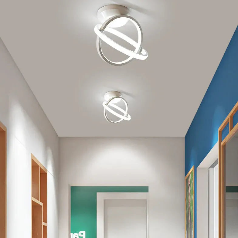 Ball Ring Modern Flush Ceiling Lights