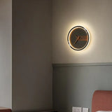 light up wall clock led lighting