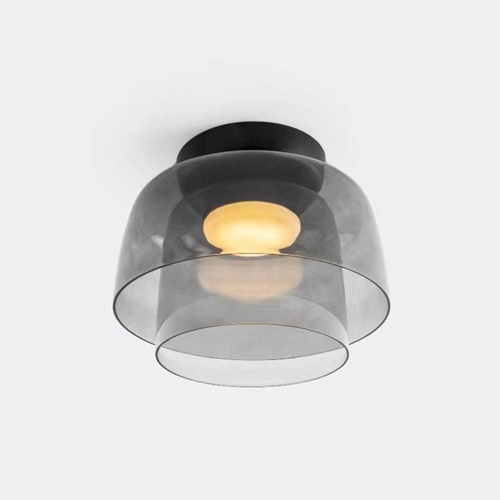 Vintage Glass Ceiling Light Fixtures for corridor