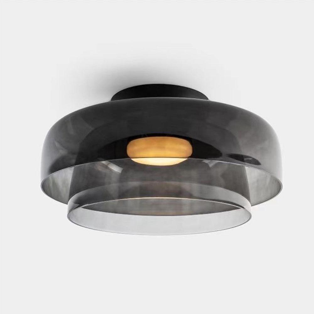 Vintage Glass Ceiling Light Fixtures for corridor