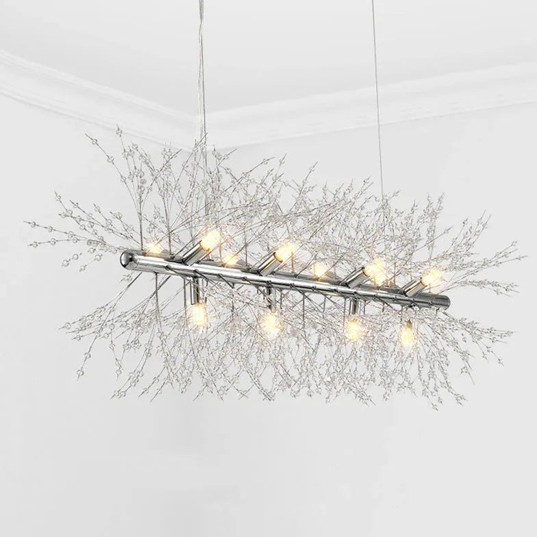 Transparent Branch Kitchen Modern Pendant Light