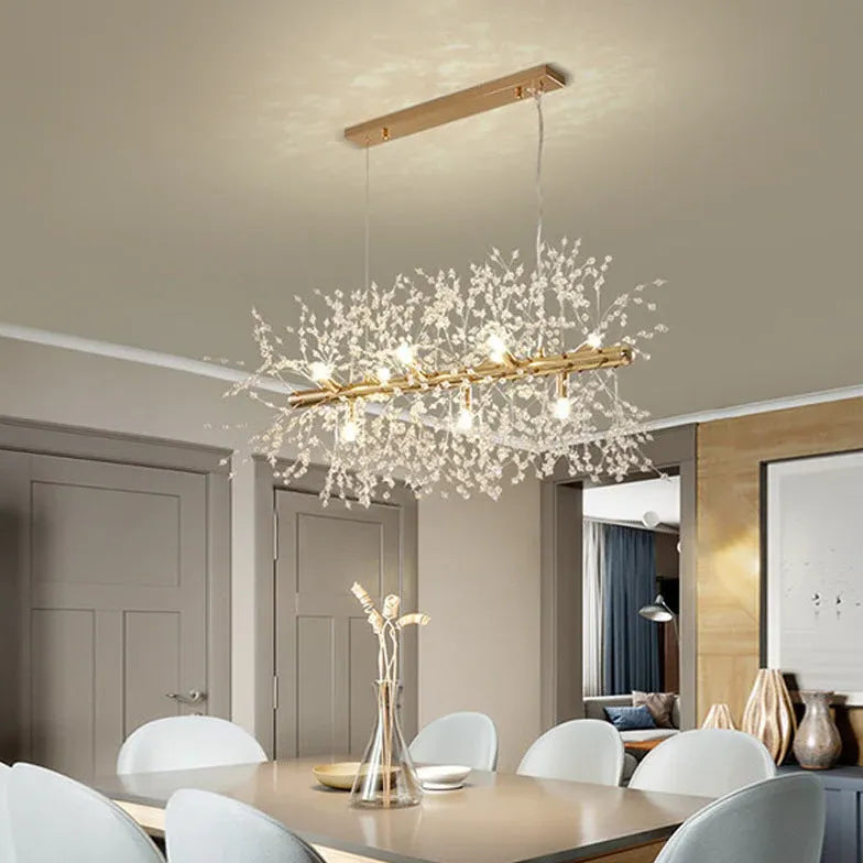 Transparent Branch Kitchen Modern Pendant Light