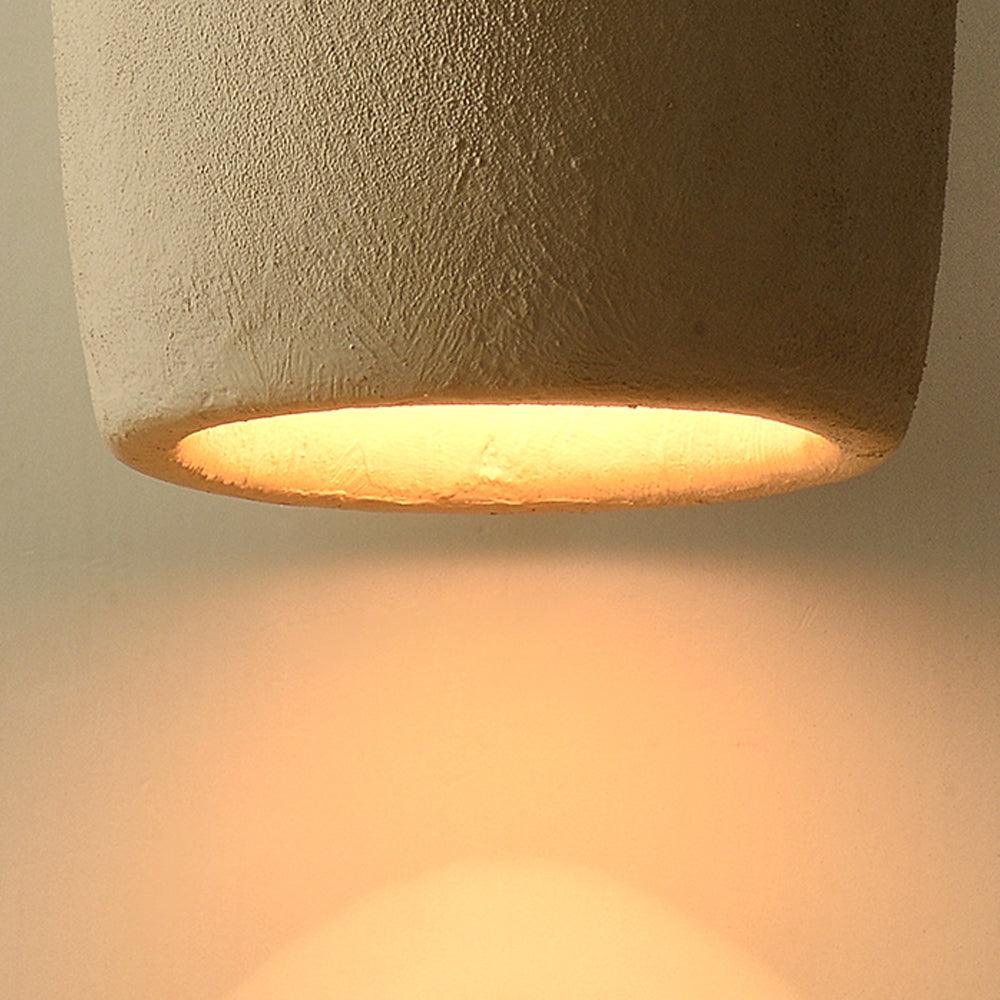 Wabi Sabi Resin Pendant Light for Bedroom