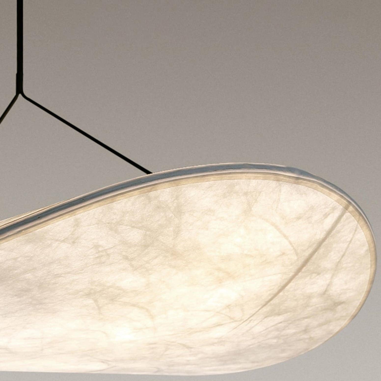 Nordic Silk Textile Pendant Light For Living Room