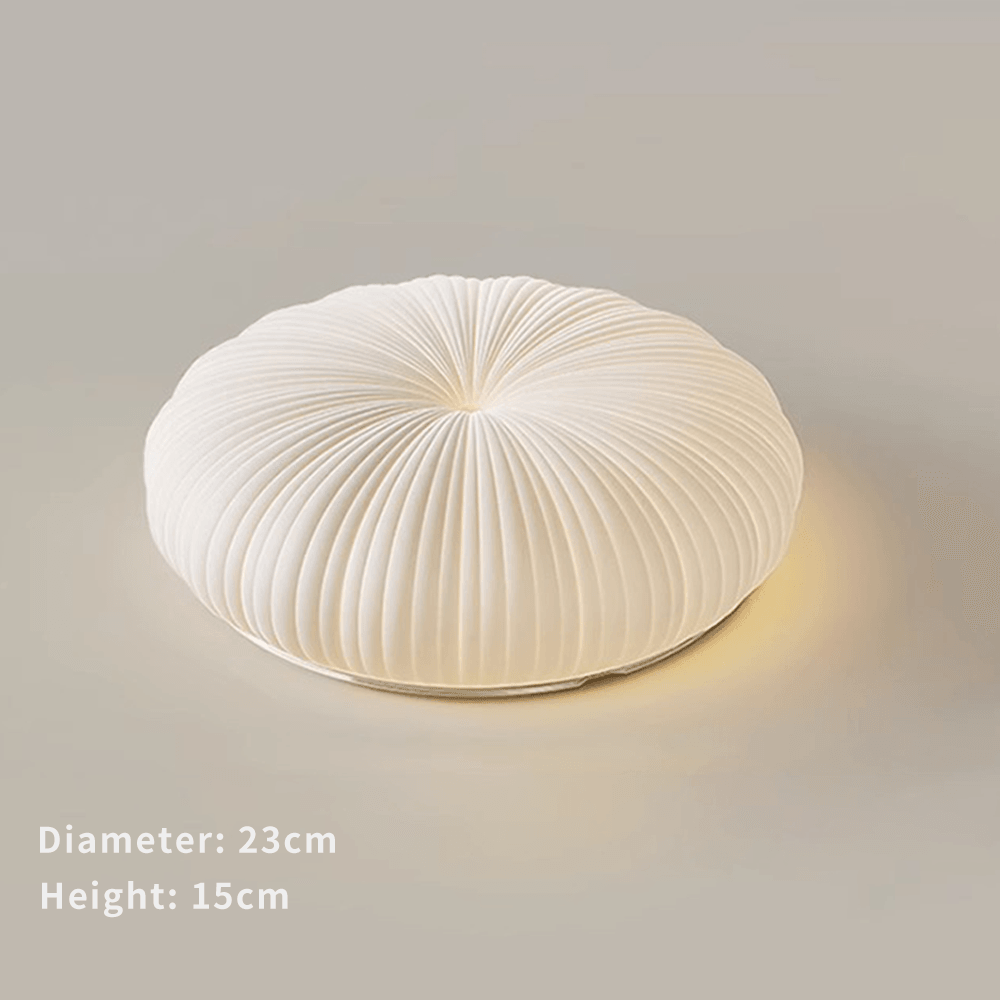 Pumpkin Metal Natural White Ceiling Light