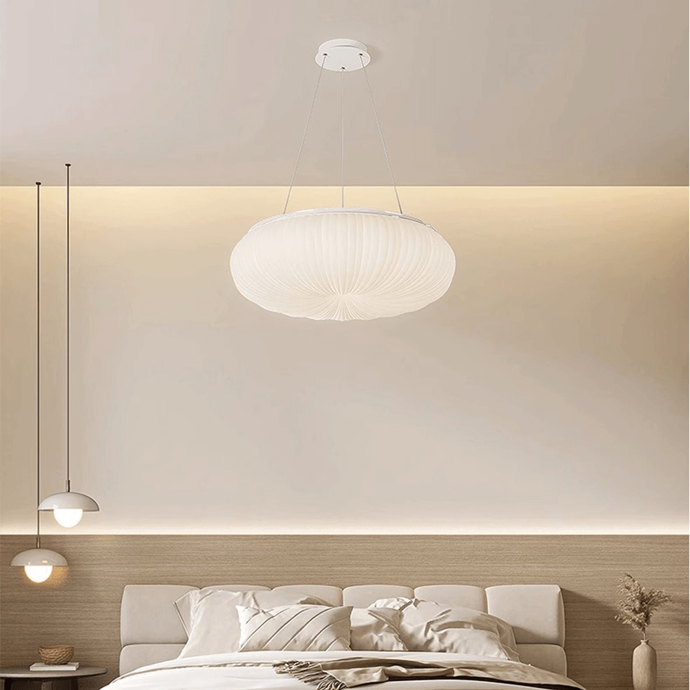 Pumpkin Metal Natural White Ceiling Light