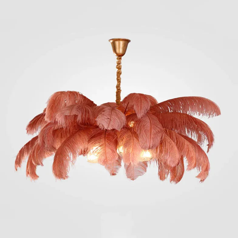 Feather Luxury LED Modern Pendant Light