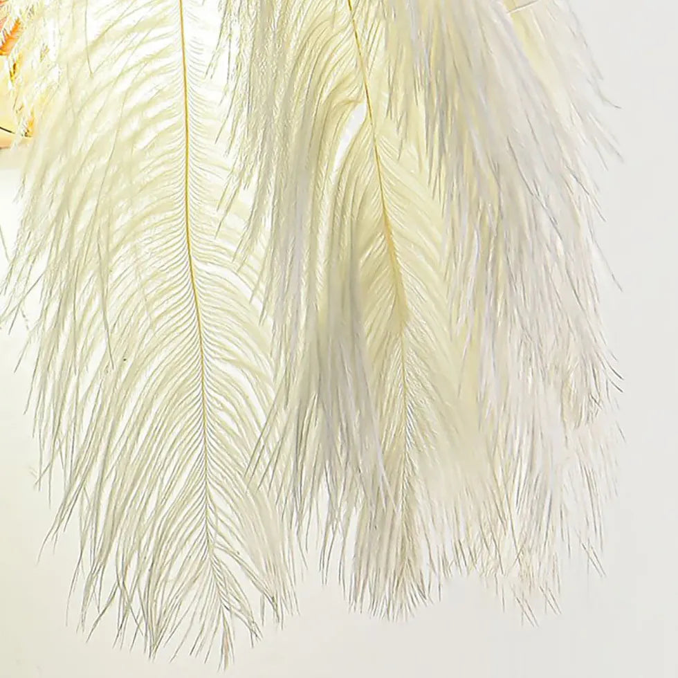 Feather Wall Light White Indoor