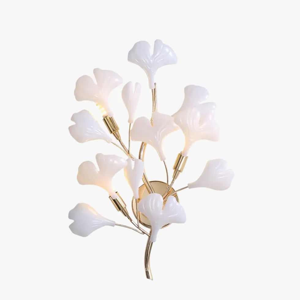 floral wall light for bedroom