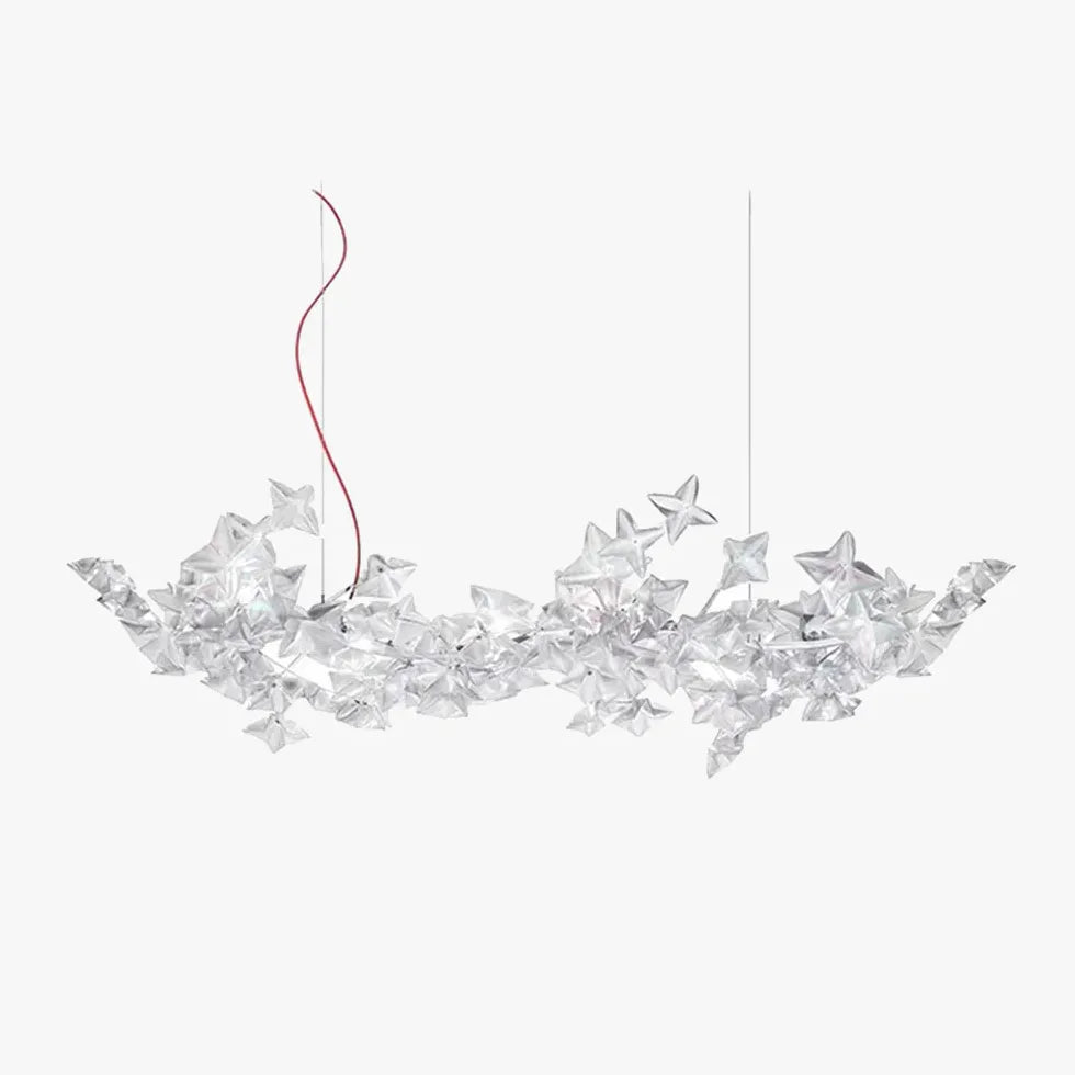 Transparent Stars For Living Room Pendant Light