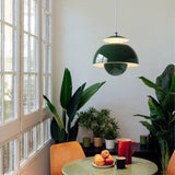 Orange Pendant Light Minimalist Bud Bedside