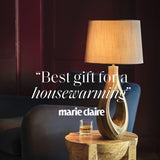 Brass Oval Design Table Lamp for Bedside