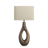 Brass Oval Design Table Lamp for Bedside