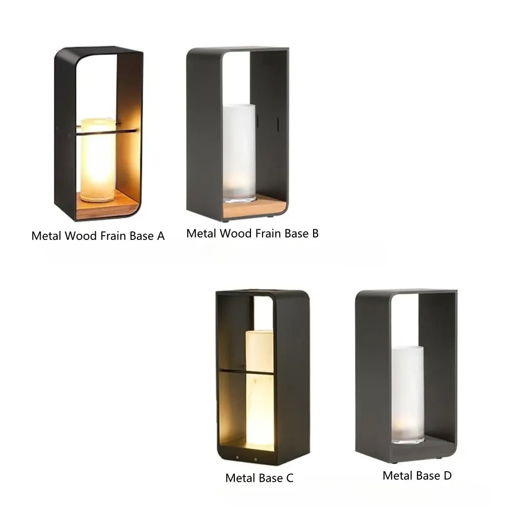 Rectangular Candle Led Outdoor Floor lamps