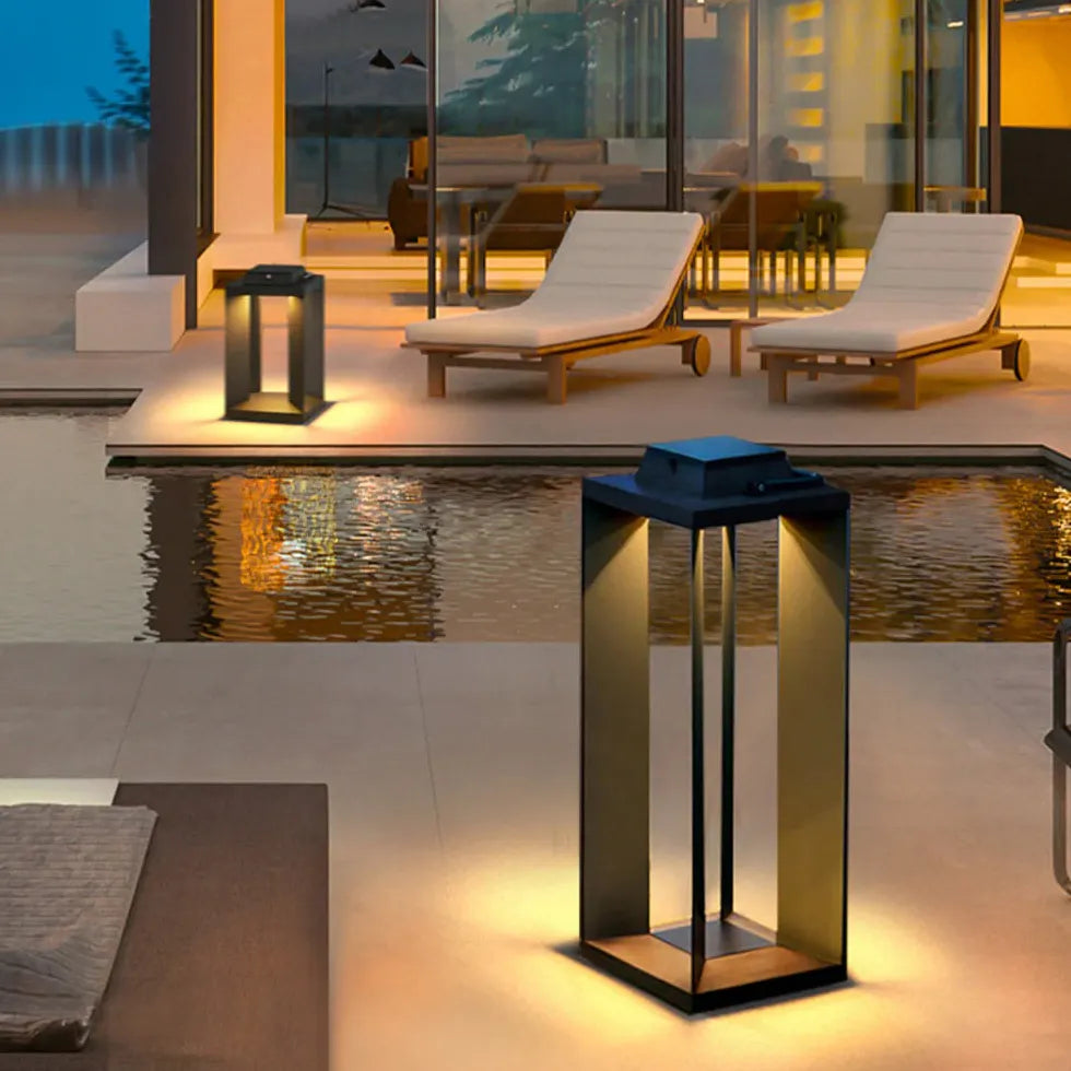 Cuboid Lanterns Led Outdoor Floor lamps