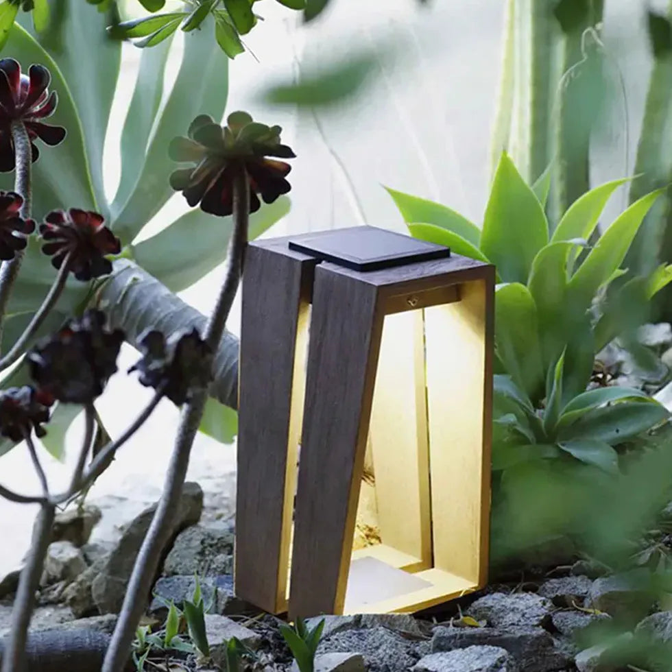 Rectangle Black Led Outdoor Floor lamps