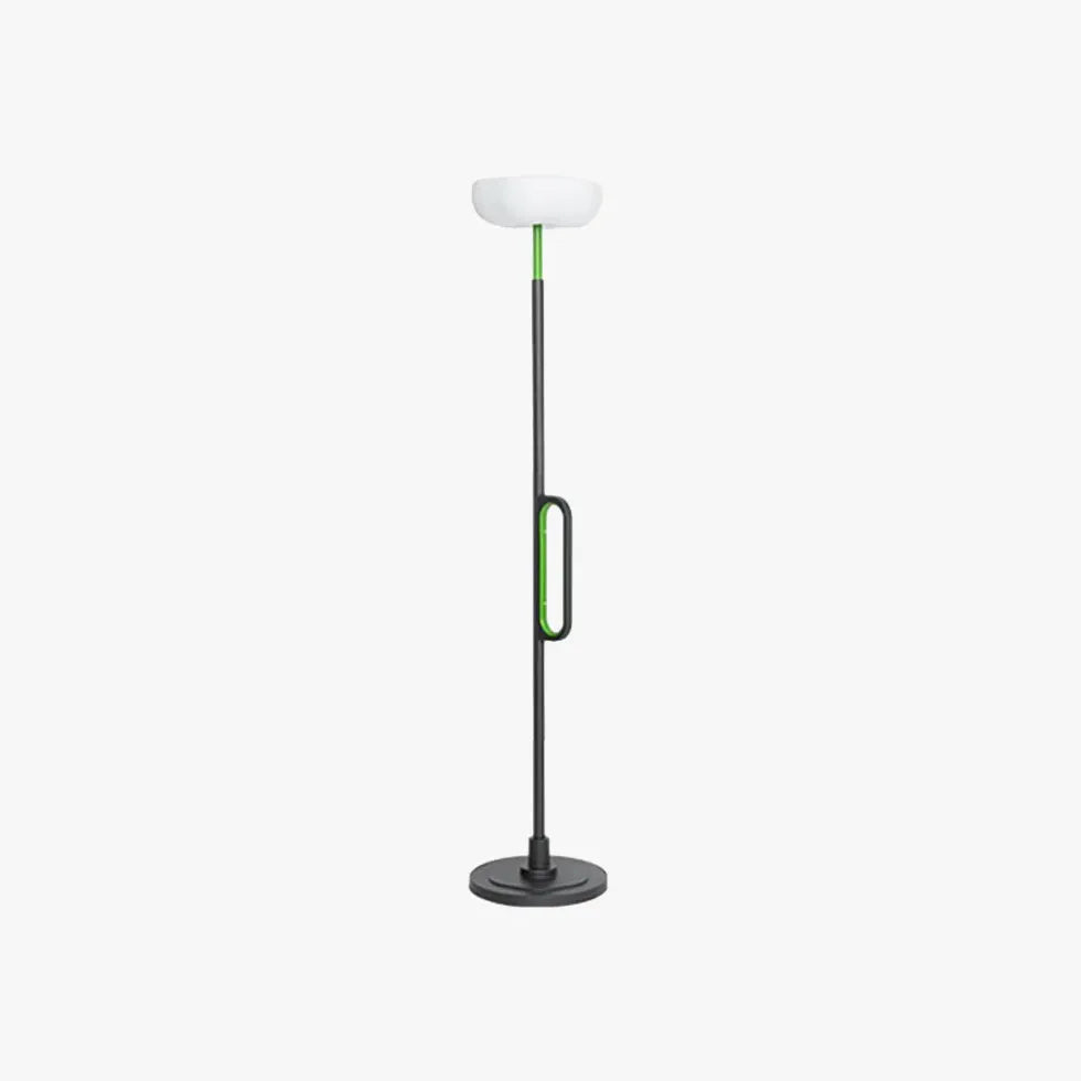 High-pole solar outdoor floor lamp