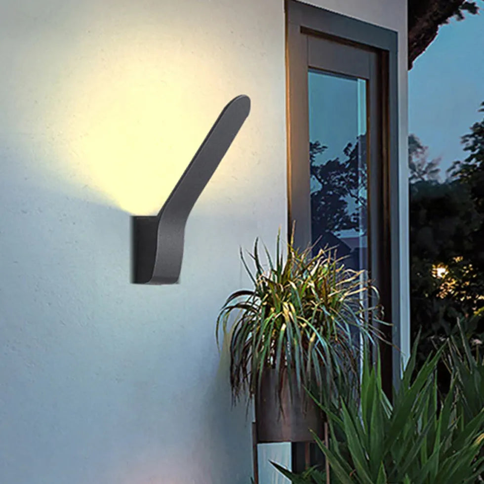 Art Deco Linear Outdoor Wall Lights