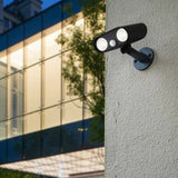 Dual head Solar Sensor outdoor Wall Lights