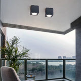 Square Prism LED Modern Flush Ceiling Lights