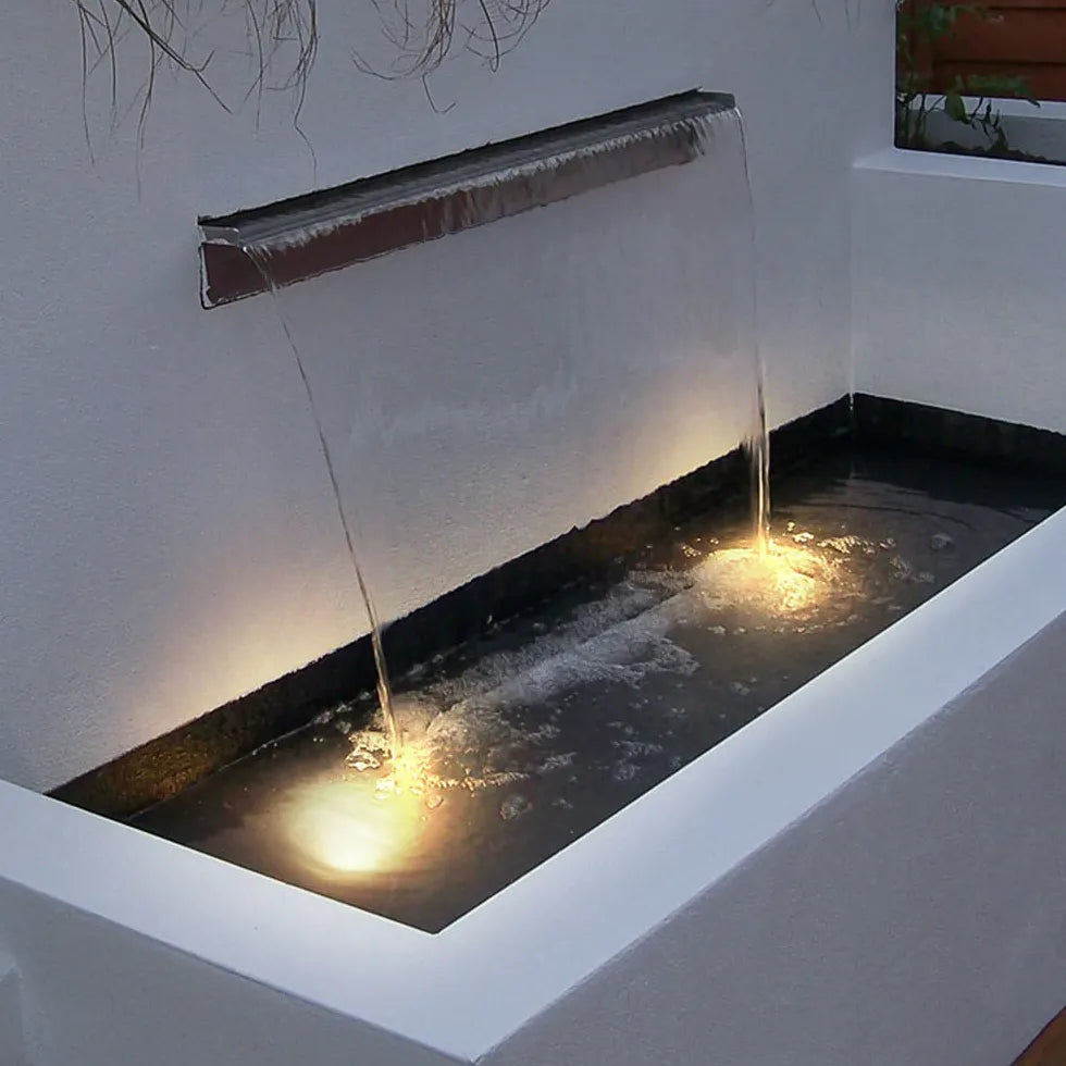 Black Garden Underwater Waterproof Spotlight