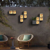 Cube Design decorative Outdoor Wall Lights