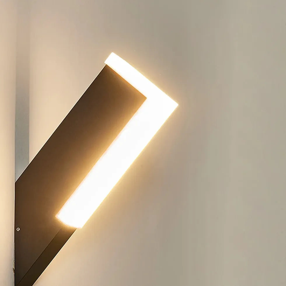 L shaped Modern Outdoor Wall Lights