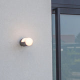 Geometry Rotatable Black Led Outdoor Wall Lights