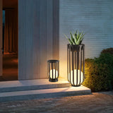 Spherical Iron Lantern Outdoor Floor lamps